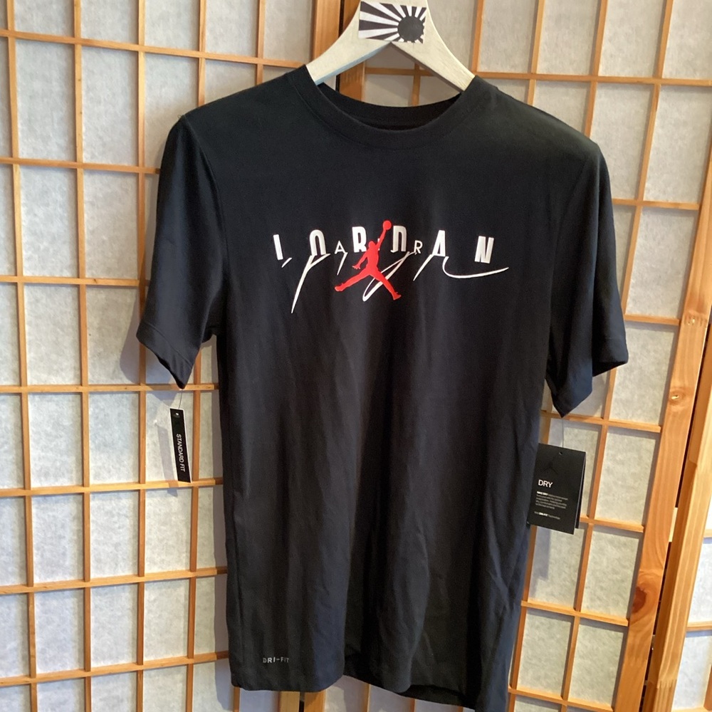 Jordan Flight Jumpman Graphic Logo Dri-FIT T-Shirt CI0052-011 Men's Size Small